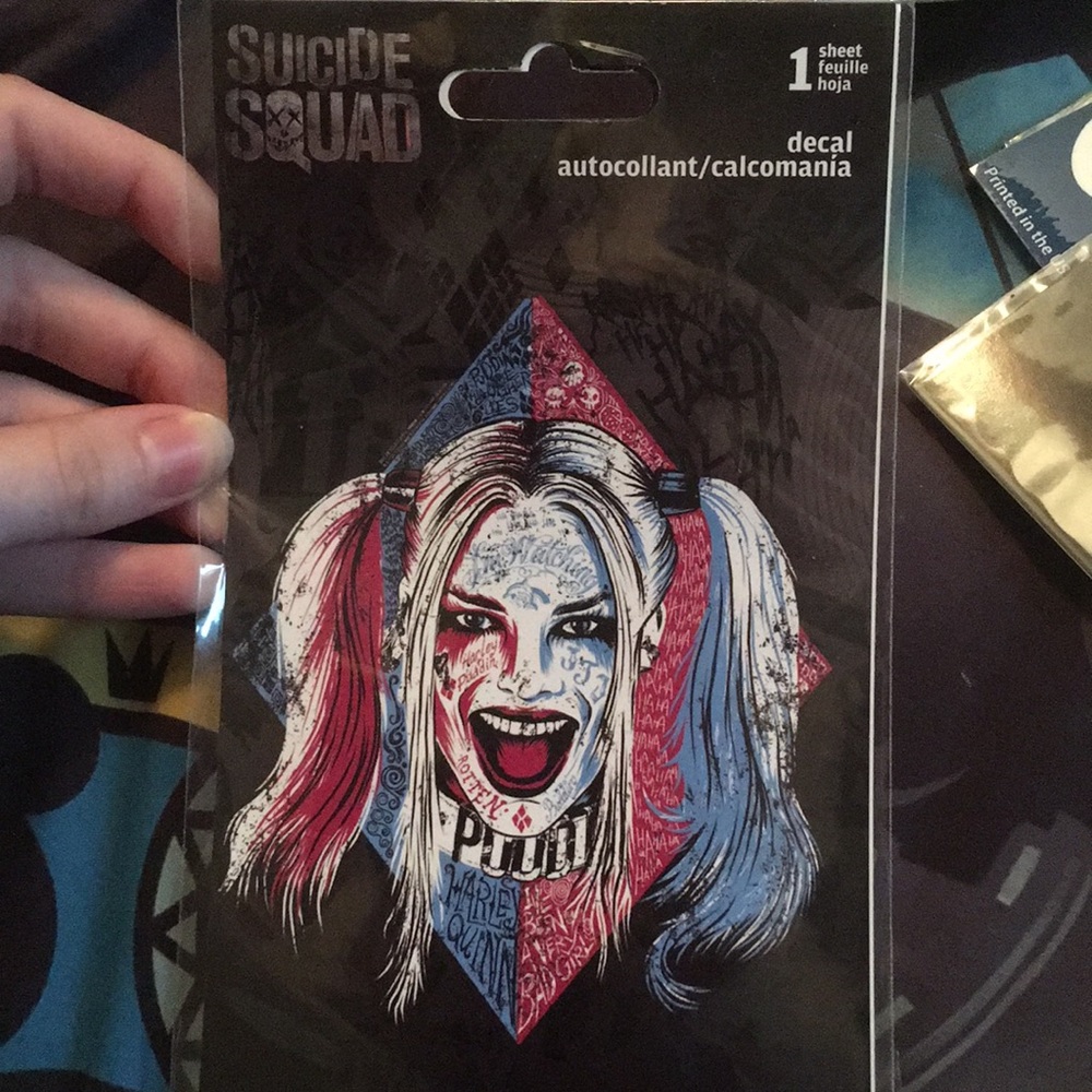 Harley Quinn suicide squad decal car sticker